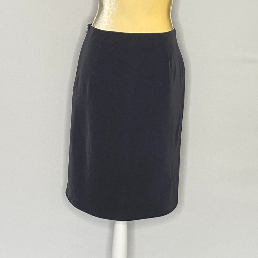 French Connection Skirt Front Split Simple Elegant - image 3